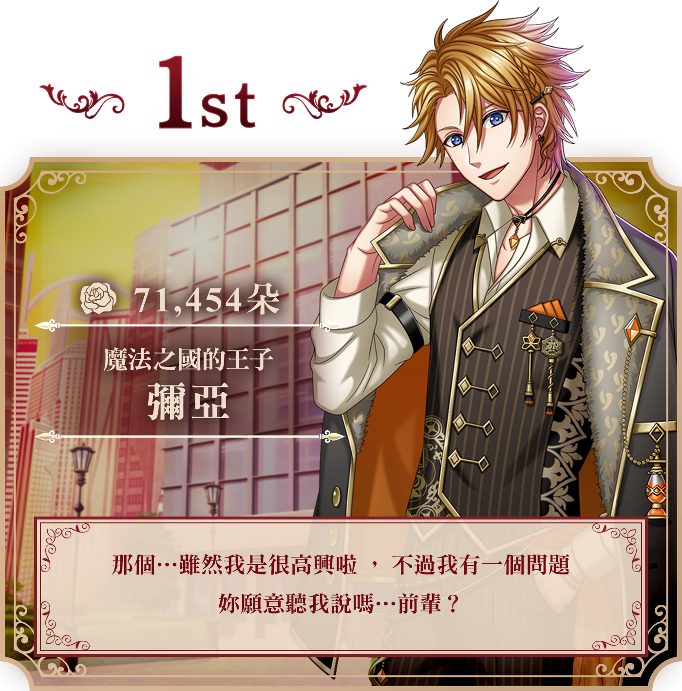 1st 彌亞 71,454朵